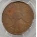 AUSTRALIA 1956 . ONE 1 PENNY . PROOF . PCGS PR63